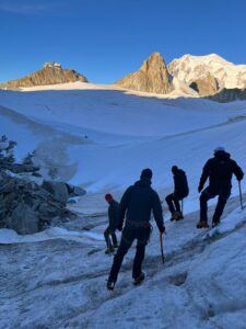 Klättra mont blanc med adventurelovers.se