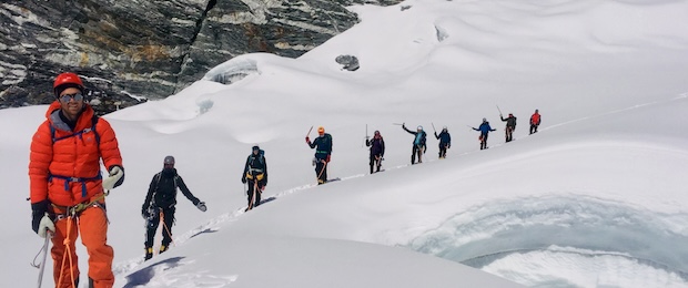 Island Peak i Nepal med adventurelovers.se