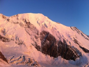 Klättra Mt Blanc
