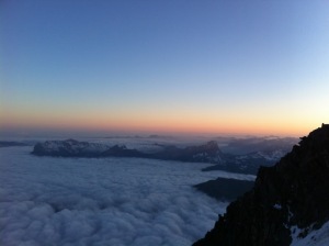 Klättra Mt Blanc